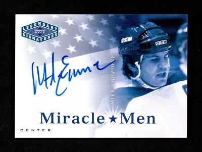 2004-05 UD Legendary Signatures Miracle Men Captain Mike Eruzione Autograph • $277.99