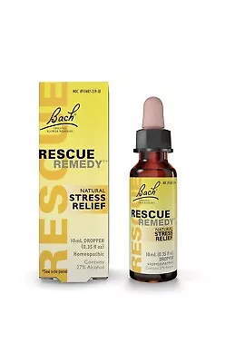 £6.29 • Buy 10ml Bach Rescue Remedy Natural Deep Sleep Insomnia Stress Anxiety Calming