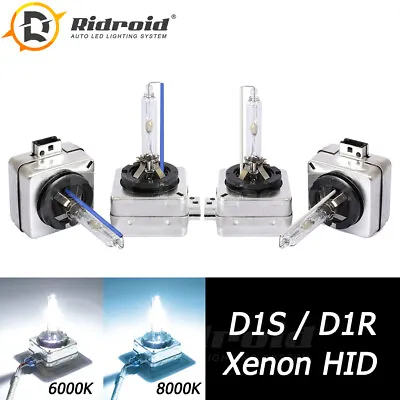 Pair D1S/D1R/D1C 4300K 6000K 8000K HID Xenon Headlight OEM Replacement Bulbs Kit • $15.99