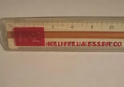 Keuffel & Esser Paragon Engineers Scale Ruler 563656 12  IOB German  • $59.99