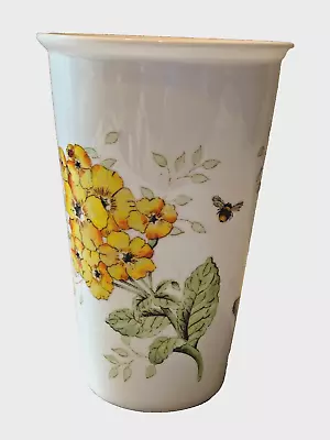 New Lennox Butterfly Meadow Thermal Travel Mug Silicone Lid • £11.40