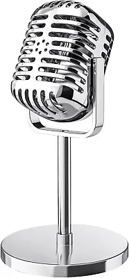 Microphone Vintage Look Old Style Dynamic Vocal Classic Retro Studio Stage Voice • $21.30