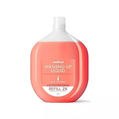 Washing Up Liquid Refill Peach & Pink Pepper 1 L • £8.99