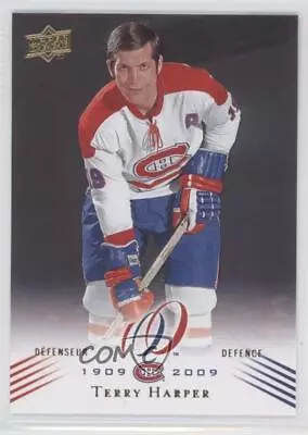 2008-09 Upper Deck Montreal Canadiens Centennial Set Terry Harper #105 • $3.41