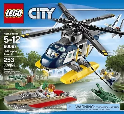 LEGO CITY: Helicopter Pursuit (60067). 100% Complete Incl Booklets. No Box. • $36.95