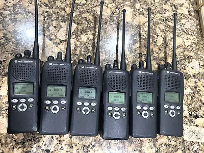 Lot Of 6 Motorola XTS2500 700 / 800 MHz P25 M2 Portable Radios H46UCF9PW6BN • $450