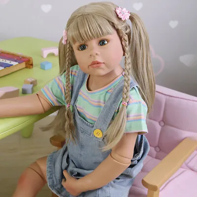 38inch Reborn Toddler Doll Masterpiece Doll Princess Baby Girl Handmade Gift • £308.74