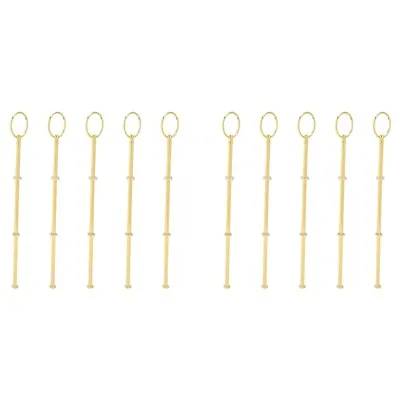 10 Wedding Metal Gold 3 Tier Cake Stand Center Handle Rods Fittings Kit B2X6 • £32.39