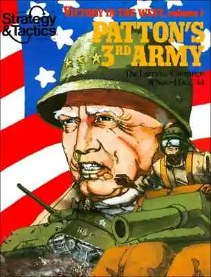$5.95 • Buy Strategy & Tactics Patton's 3rd Army WWII Game SPI Decision Games 3W