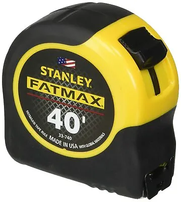 Stanley Tools FatMax 33-740 40-Foot Tape Rule With BladeArmor • $37.99