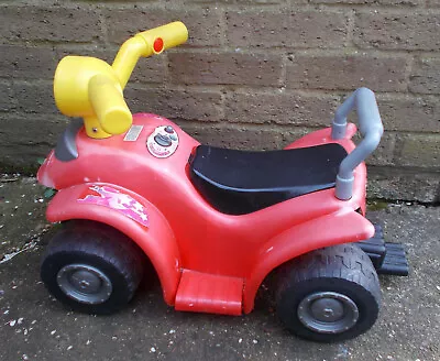 £30 • Buy Electric Ride-On Quad Bike In Red + 230V - 6V 0.6A INJUSA Nr.606UK Charger