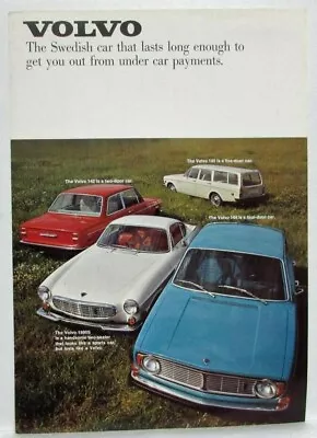 1969 Volvo Spec Sheet - 142S 144S 145S 1800S • $14.28