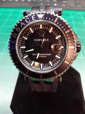$350 • Buy Versace V-Race Men's Blue Watch - VEAK00218