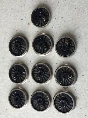 00 GAUGE 0-10-0 MAIN LOCO WHEELS & INSULATORS Hornby 9F 2-10-0 EVENING STAR • £24.80