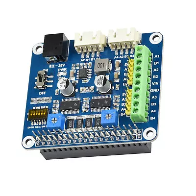 2-CH Stepper Motor Driver HAT For Raspberry Pi Zero W WH 3 A B Plus 4 4B 4GB C • $36.29