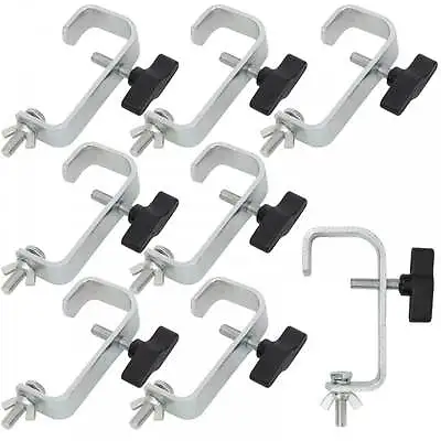 8 X 50mm Steel Truss Heavy Duty 20kg G Clamp Hook Bracket For Lighting Gantry • £35.95