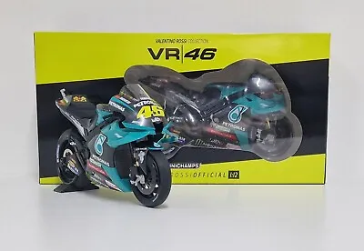 MINICHAMPS Scale 1:12 Valentino Rossi Model Moto Gp Yamaha M1 Petronas 2021 • $158.32