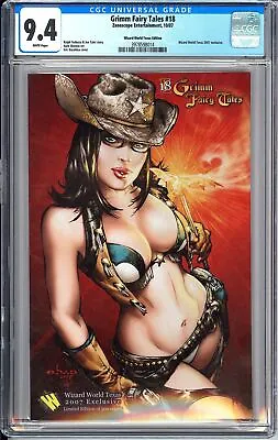 Grimm Fairy Tales #18 CGC 9.4 2007 3978598014 Wizard World Texas Edition SCARCE • $99.99