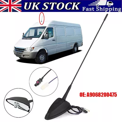 For W906 Mercedes Sprinter VW Crafter 06-17 Antenna Roof Mounted Radio Aerial UK • £18.39