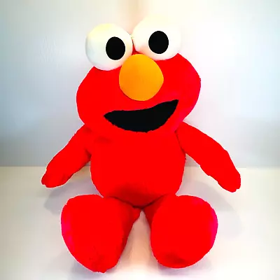 VTG 1997 Rare Tyco Elmo Sesame Street Plush Red Toy Stuffed Animal Large 26  EUC • $9.99