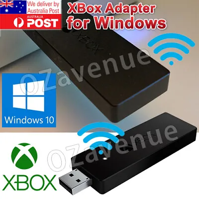 $29.98 • Buy For Wireless Xbox One Controller Adapter Receiver Stick Microsoft Windows PC USB