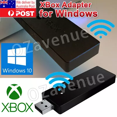 For Wireless Xbox One Controller Adapter Receiver Stick Microsoft Windows PC USB • $22.99