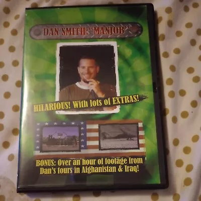 Dan Smith MANJOB Stand-Up Comedy DVD Like NEW Military Afghanistan Iraq Wars  • $9.18