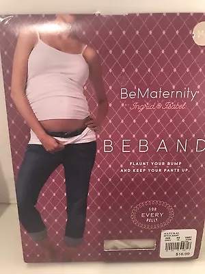BeMaternity BEBAND By Ingrid & Isabel  Belly Band  Natural Size M/L • $9.99