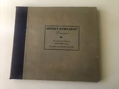 Rimsky-Korsakov Scheherazade Stokowski 1935 Columbia 5 Album Set M-269 78 RPM • $39.99