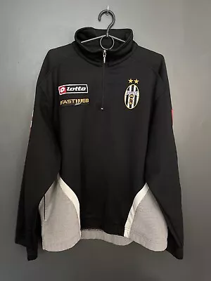 Juventus 2002/2003 Training Football Jacket Lotto Vintage Shirt Size L Adult • £101.99