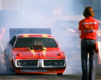 $2.99 • Buy Gene Snow Snowman Awesome Funny Car Burnout 8x10 Glossy Photo #4