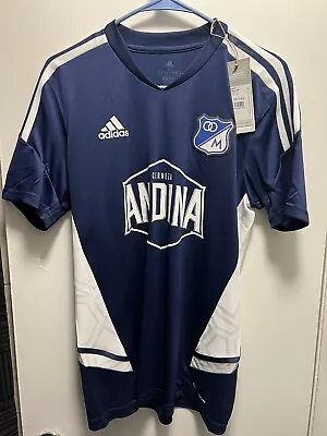 Millonarios FC Training Jersey 2023 Adidas Colombia Dark Blue • $150