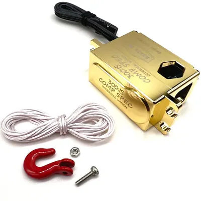 Reef's RC REEFS161 300:IS High Speed Brushless Servo Winch Special Brass Edition • $179.99