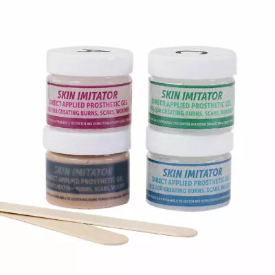 Silicone Sculpting Gel - Quick Set SKIN SAFE FX Makeup - Halloween Cuts & Scars • £46.15