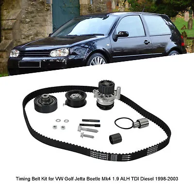 Timing Belt Kit For VW Golf Jetta Beetle Mk4 1.9 ALH TDI Diesel 1998-2003 T7 • $99.99