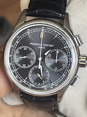 Frédérique Constant Auto Flyback Chrono Gray Slate Dial - In-house Movement • $861