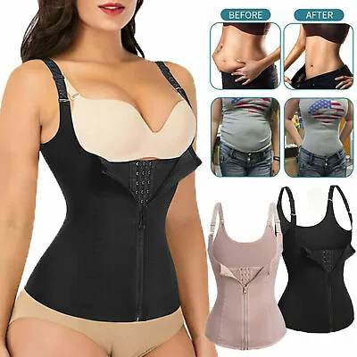 Fajas Reductoras Colombianas Body Shaper Waist Trainer Tummy Control Corset Gym • $14.99