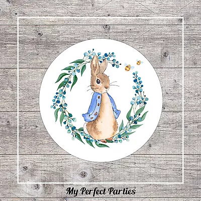 £2.70 • Buy 35 Peter Rabbit Birthday Party, Baby Shower, Christening, Thank You Stickers