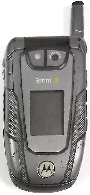 Motorola Ic902 - Gray ( Sprint / Nextel ) Very Rare Hybrid Phone - Works READ • $21.24