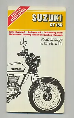 Suzuki GT185 KLMA (73-76) Pitman Shop Manual Repair Book GT 185 Ram-Air ET75 • $33.56