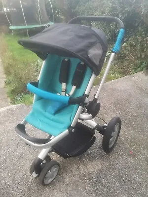 Quinny Buzz Travel System - Pushchair & Moses Basket With Accessories • £30