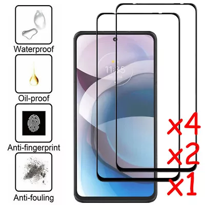 For Motorola Moto One 5G Ace/Moto G 5G Plus Full Cover Glass Screen Protector • $5.29