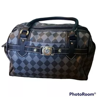 Bag Marc Fisher Purse Checkered Satchel Tote Handbag Shoulder • $29