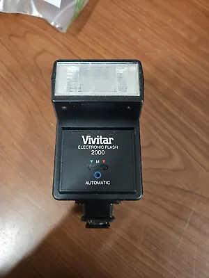 Vivitar Electronic Flash 2000 • $13.99