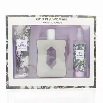 GOD IS A WOMAN Ariana Grande For Women 3.4 OZ New Gift Set • $63.40