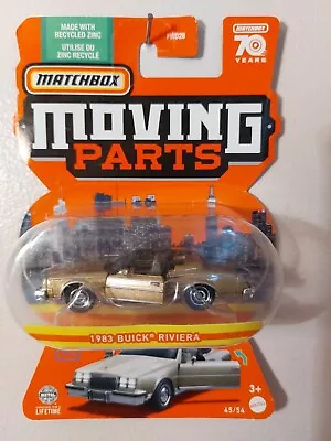 Matchbox Moving Parts 1983 Buick Rivier • £6.69