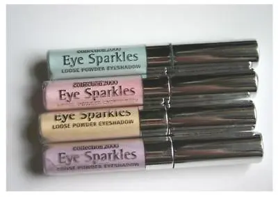 COLLECTION 2000 Discontinued  EYE SPARKLES Dust Pale Pink Beige Lilac Blue RARE • £4.99