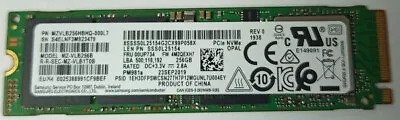 256GB Samsung MZ-VLB256B SSD M2 2280 NVMe PCIe Solid State Drive 4 Lenovo Laptop • £15.99