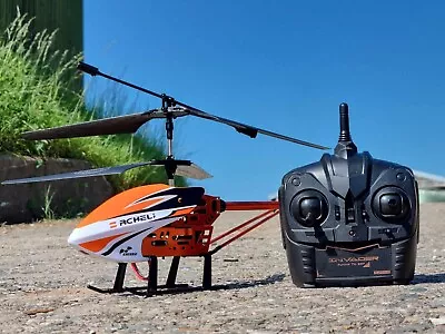 2.4g Gyro Rc Helicopter Remote Control Large 3.5ch Outdoor Airplanes Best Gift! • £50