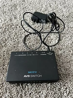 MOTU 5 Port AVB Ethernet Switch • $82